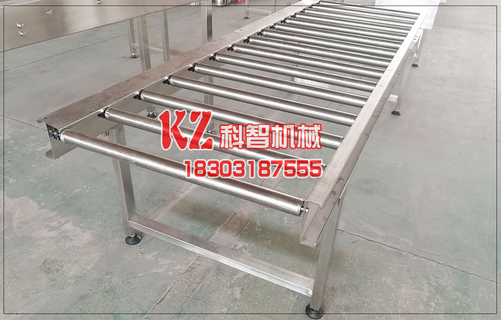 雞蛋托盤輸送線不銹鋼滾筒輸送機(jī)